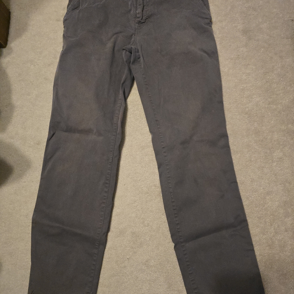 American Eagle Outfitters Men's Gray Straight Leg Jeans